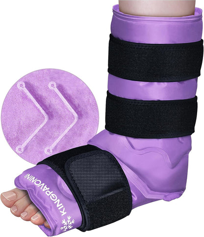 KingPavonini® XXL Ankle Foot Ice Pack Wrap for Foot Injuries