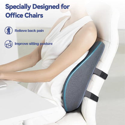  XIONGGUAN Lumbar Support Pillow for Office Chair with