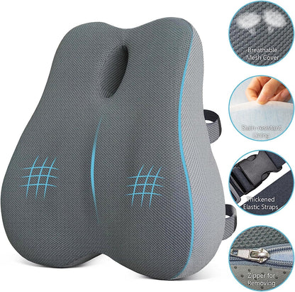 KingPavonini® Lumbar Support Pillow for Office Chair