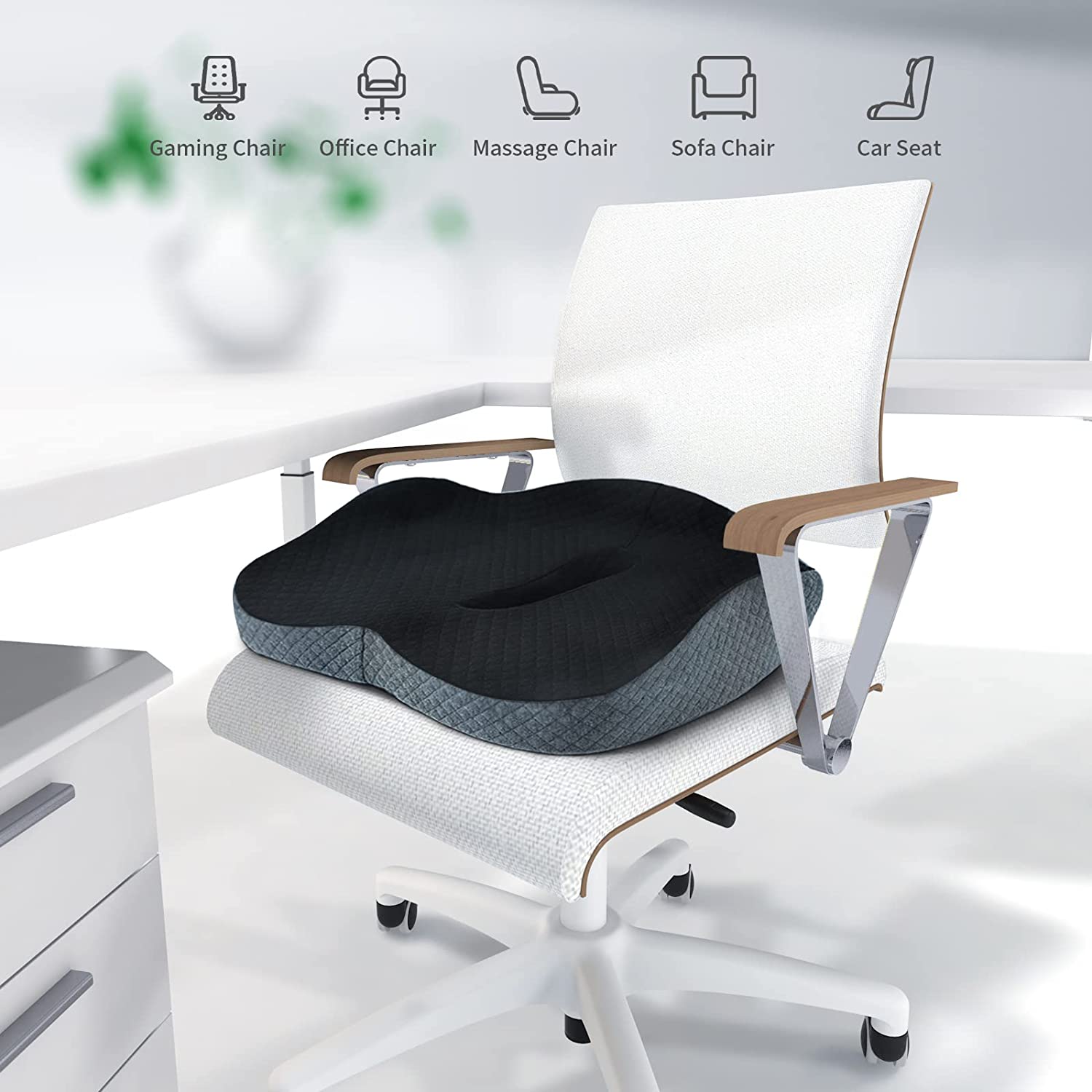 Ergonomic Seat Cushion,Office Chair Cushions, Car Seat Cushion