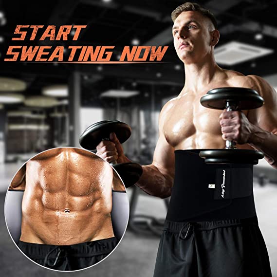 Waist Trainer Sweat Belt Plus Size