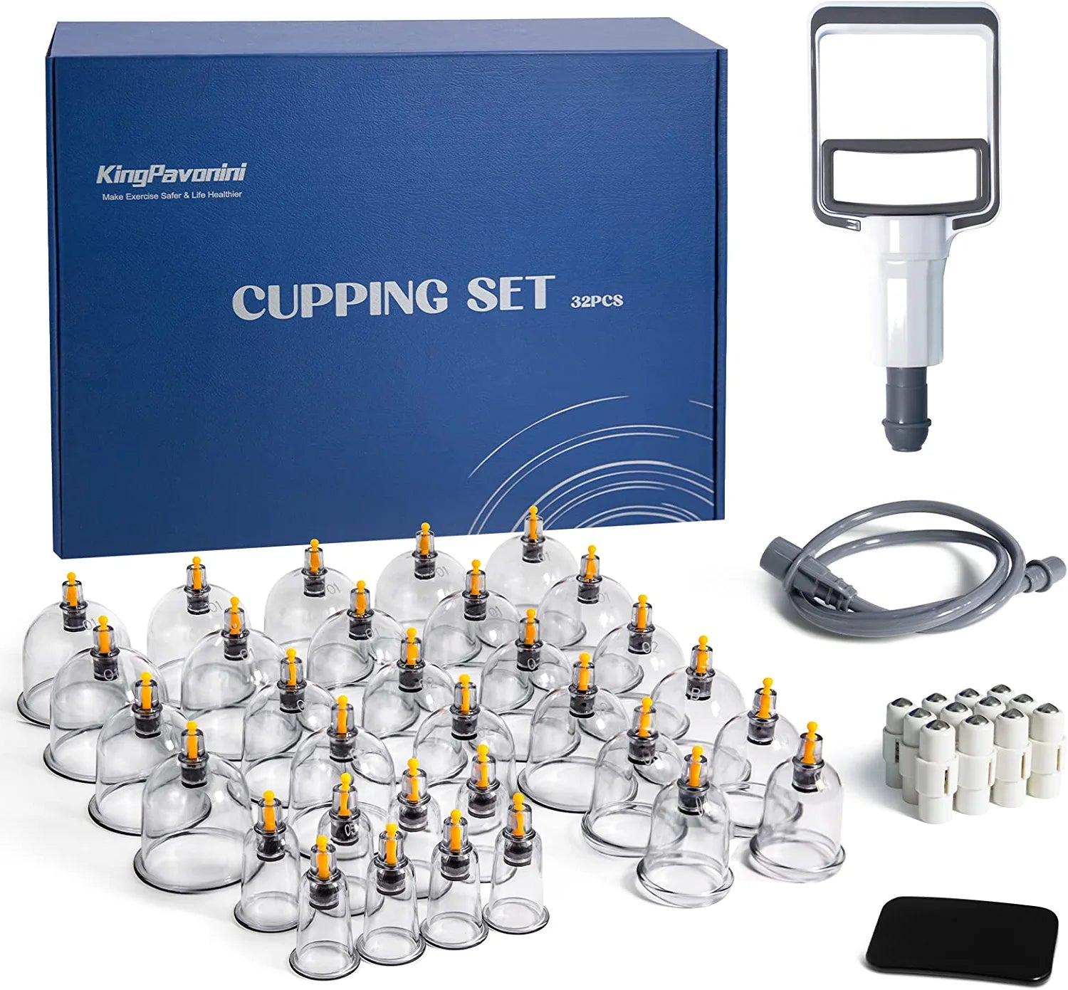 KingPavonini® Cupping Set with Pump