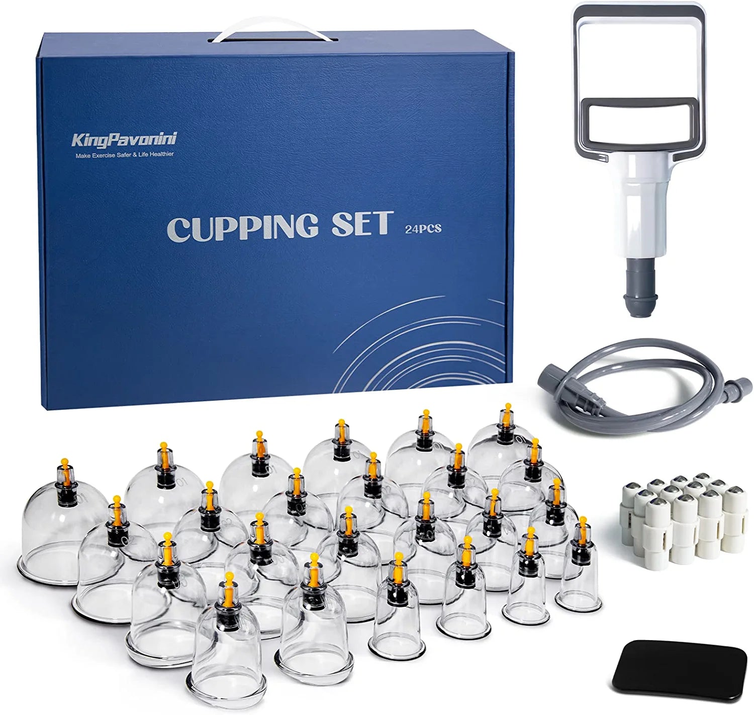 KingPavonini® Cupping Set with Pump