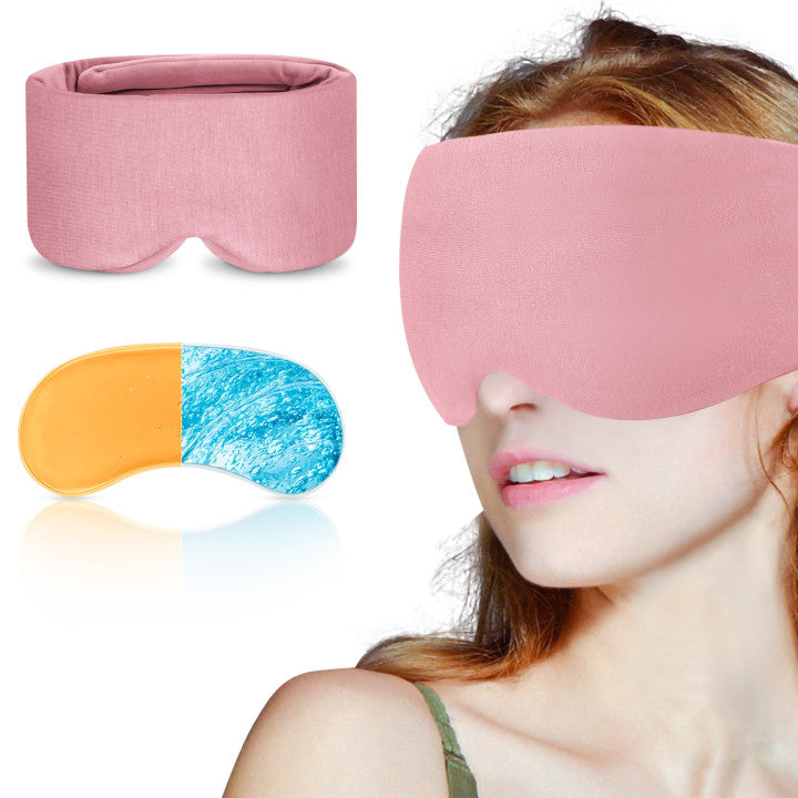KingPavonini® Eye Mask with Pocket &amp; Gel Pad